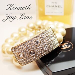 RARE! Vintage KENNETH JAY LANE Pearl Bracelet